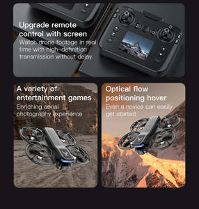 Mini Dron SG800pro con Cámara, Control Remoto Manual, Plástico, 4K HD, 5KM, Motor sin Escobillas, Protección Completa, Operación Sencilla - Product Image 5