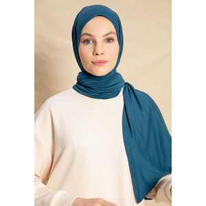 Cotton Petrol <b>Scarf</b> Part of <b>Hat</b> & <b>Glove</b> <b>Sets</b> Collection - Product Image 5