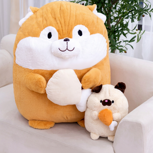 สัตว์ยัดนุ่นน่องไก่ขนาด50ซม. น่ารักมากสำหรับสุนัขรัดต้นขา - Product Image 1