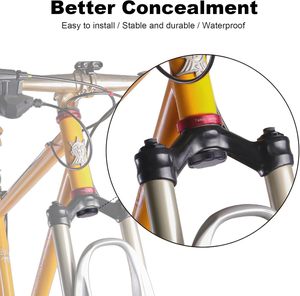 Support de fourche avant de vélo dissimulé, support dédié pour les traceurs et localisateurs intelligents - Product Image 2