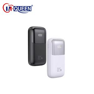 Batería Externa Portátil de Carga Rápida con Logotipo Personalizado, PD 22.5W, 10000mAh, con 2 Cables para Cargar el Teléfono - Product Image 1