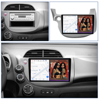 Autoradio Android 14 120W X 6CH Série Katana pour Honda Jazz 2 Fit 2 2009-2013, conduite à gauche, 10,36 pouces, 8+256 Go