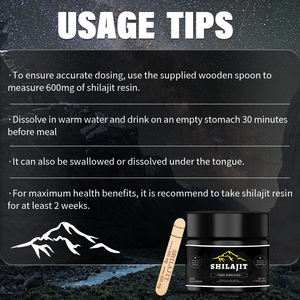Private Label Organic Shilajit <b>Resin</b> <b>Liquid</b> Supplement for Adults-50g Jar Energy Management & Detoxing - Product Image 3
