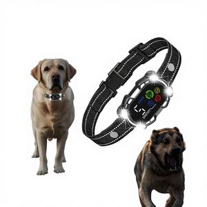 <span class=keywords><strong>Collar</strong></span> Antiladridos Automático OEM/ODM para Perros, Detección de Ladridos de Alta Precisión, Luz Estroboscópica LED y Sonido, Sensibilidad Ajustable Recargable - Product Image 1