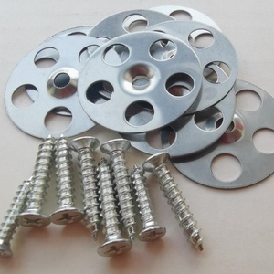 Rondelles en acier inoxydable de 36mm utilisées pour la fixation de panneaux d'appui de carreaux et de panneaux isolants - Product Image 2