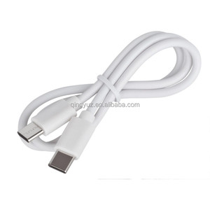 60W Nhanh Chóng Sạc 20Cm Ngắn Loại C Để C USB C Cáp Dữ Liệu Tùy Chỉnh Ban Đầu Bện Che Chắn Sạc Cho Apple <span class=keywords><strong>iPhone</strong></span> Trắng - Product Image 1