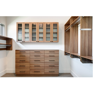 Armoire de chambre à coucher de couleur bois armoire Coatroom Design placard ouvert personnalisation panneau <span class=keywords><strong>vestiaire</strong></span> - Product Image 4