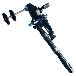 Enrollador de Carrete de Pesca Recíproco de Aleación de Aluminio Negro y Acero Inoxidable, Herramienta de Pesca de Agua Dulce - Product Image 1
