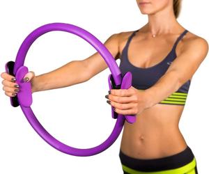 <span class=keywords><strong>Anneau</strong></span> de <span class=keywords><strong>Pilates</strong></span> Yoga Fitness Tonifiant Fitness Corps Bague Formation Jambe Cuisse Entraînement des <span class=keywords><strong>Bras</strong></span> et le Bas Du Corps Toner Cercle Magique - Product Image 6
