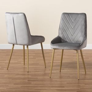 Chaise de restaurant moderne en tissu noir velours avec dossier solide et assise rembourrée en mousse - Product Image 4