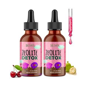 Gotas Orales de Clinoptilolita OEM para Niños, Suplemento Natural de Zeolita con Vitaminas B12, C y D3, Apoya la Salud Inmunológica y Ósea - Product Image 1
