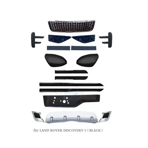 Black Flares Sport Front Grille Trim Kits de carrocería de alta calidad Kits de carrocería para <span class=keywords><strong>Range</strong></span> <span class=keywords><strong>Rover</strong></span> Discovery <span class=keywords><strong>5</strong></span> - Product Image 6