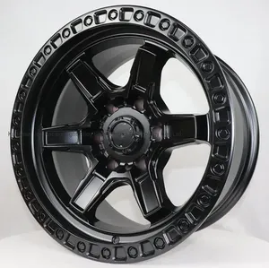 Roue tout-terrain Syck de <span class=keywords><strong>17</strong></span> pouces, pièces automobiles avec un <span class=keywords><strong>cercle</strong></span> décoratif à rainures - Product Image 1