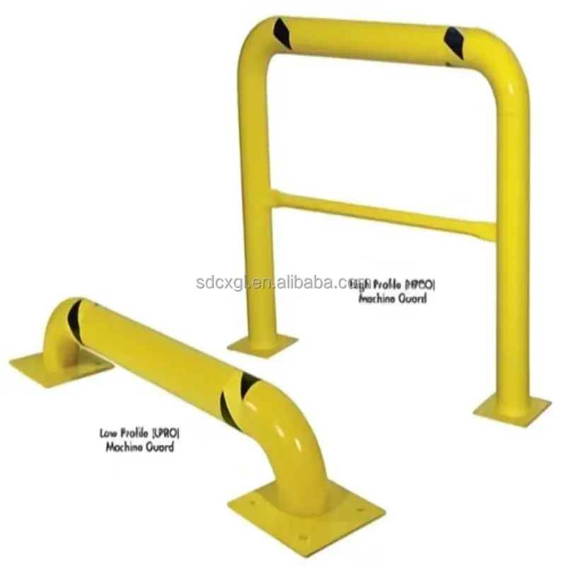 Factory U shape carbon steel poles warning post safety guards barriers