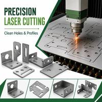 Fabrication sur mesure de supports métalliques en tôle, acier inoxydable, aluminium, pliage CNC, découpe laser, pièces d'emboutissage OEM