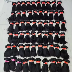 Letsfly Wholesale <b>Cheap</b> 100% Virgin Human Hair <b>Extension</b> Large Stock 10INCH Straight Hair Weave - Product Image 5