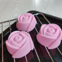 Plateaux à muffins en silicone, forme de Rose, de fond, tasses, outils et accessoires, maisons