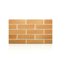 Revêtement mural flexible en tuiles souples à l'aspect brique traditionnel pour mur extérieur