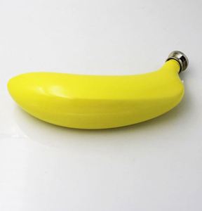 Flacon à liqueur de luxe en acier inoxydable en forme de banane pour promotion - Product Image 4