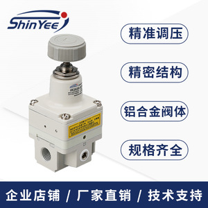Vanne de réduction de pression ShinYee 1/4 po en acier allié pour compresseur d'air, réglable à action directe - Product Image 5