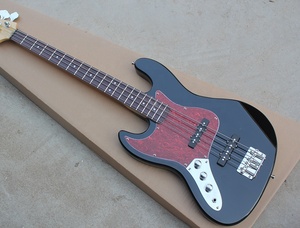 Fabrieksgemaakte linkshandige 4-snarige basgitaar met palissander toets - Product Image 2