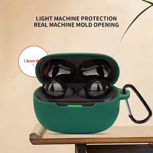 Funda de silicona líquida de grado alimenticio para <span class=keywords><strong>Xiaomi</strong></span> Buds <span class=keywords><strong>3</strong></span> 4 5, protección completa contra arañazos y suciedad para Redmi Buds 4 5 PRO <span class=keywords><strong>Lite</strong></span> Active Case - Product Image 4