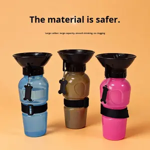 Botol Air Plastik Portabel untuk Anjing, Cocok untuk Perjalanan Mobil, Ramah Lingkungan, Dispenser Air untuk Jalan-jalan dengan Anjing di Mobil - Product Image 5