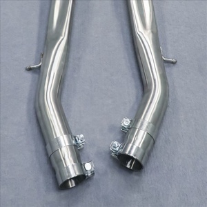 2024 76mm Corrosion-Proof for BMW M3 M4 G80/G82 S58 3.0T Vehicle Exhaust Axle <b>Back</b> Pipe Golden Fish Scale Welding - Product Image 4