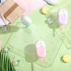 12 lỗ rõ ràng Acrylic bánh <span class=keywords><strong>Pop</strong></span> hiển thị đứng hình chữ nhật Acrylic Ice <span class=keywords><strong>Cream</strong></span> Stick Ice Lolly hiển thị chủ cho cửa hàng - Product Image 3