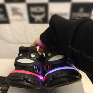 Chaussure de luxe de marque originale pour homme Track 3.0 LED Baleciagas Lacets Haute qualité Unisexe Printemps Hiver Casual Sports Authentique - Product Image 4