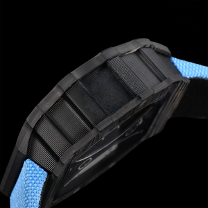 Orologio da Uomo di Lusso con Quadrante Scheletrato in Fibra di Carbonio, Movimento Sospeso, Automatico, Meccanico - Product Image 5