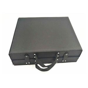 Optica Kính mát khung hiển thị trường hợp lớn 12 + inch chất lượng nhựa trường hợp cứng màu đen nhôm dễ dàng cài đặt hóa chất - Product Image 1