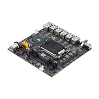 Qotom Thin itx x86 Routeur Carte Mère Pare-Feu 6 Intel I211-AT/I210-AT Gigabit LAN Ethernet Pfsense Carte Mère