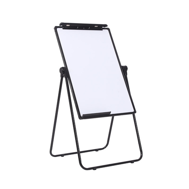 U Shape White Board Double Sided Mobile Magnetic Dry Erase Whiteboard Flipchart Easel for Office