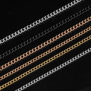 Cadena Cubana Gruesa de Acero Inoxidable Chapada en Oro de 18K, Collar Tipo Gargantilla Miami, Joyería Personalizada - Product Image 6