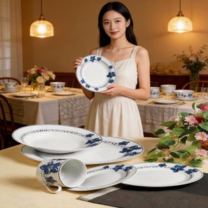 Service <span class=keywords><strong>de</strong></span> table en porcelaine <span class=keywords><strong>de</strong></span> style européen/Porcelaine française/Service <span class=keywords><strong>de</strong></span> table en gros - Product Image 4