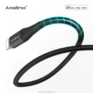 Cargador de teléfono certificado Amaitree Mfi, Cable USB, Cable de teléfono Original C94 de 8 pines a Puerto USB C para iPhone/iPad/iPod