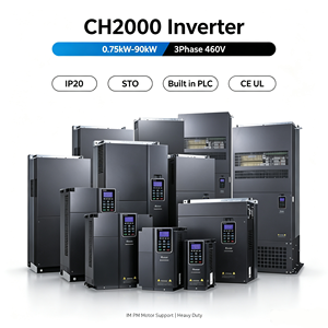 ไดรฟ์ปรับความถี่รุ่น CH2000 ซีรีส์ดั้งเดิม 3 เฟส 460V IP20 รองรับโอเวอร์โหลดได้ 200 เปอร์เซ็นต์ สำหรับเครื่องจักรกล - Product Image 1