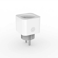 Prise intelligente Wi-Fi standard française 16A, prise EU, application Tuya, contrôle à distance, minuterie, protection contre les surcharges, prise intelligente avec mesure