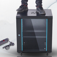 Armoire réseau murale 6U 8U 12U 15U, rack de serveur, profondeur 600 mm 800 mm, boîtier d'amplificateur, acier épaissi