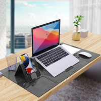 Support de bureau pliable multifonctionnel pour téléphone portable, support d'ordinateur portable simple et portable pour la maison et le bureau, tapis de souris, support de livre, support d'ordinateur portable