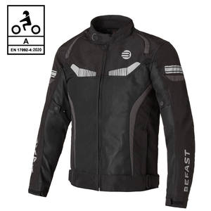 Befast Airtech Chaqueta de moto con certificación CE Gris oscuro 3XL - Product Image 1