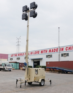 Xây dựng di động CE EPA chiếu sáng tháp ánh sáng di động tháp 4*100W dẫn ánh sáng cho xây dựng trang web KHAI THÁC MỎ - Product Image 2