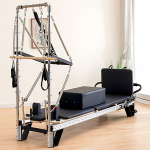Équipement de gym commercial de haute qualité, fabriqué en usine, Reformers Half Tower en aluminium 1. Matériel Aluminium Entièrement en aluminium - Product Image 2