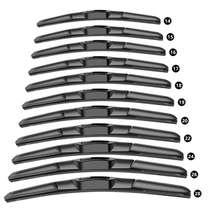 ASLAM Spazzola Tergicristallo Universale Ibrida in Gomma Naturale di Alta Qualità, Silenziosa e Durevole, Modello T-05, Vendita Diretta dalla Fabbrica - Product Image 2