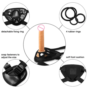 Hete draagbare verstelbare siliconen <span class=keywords><strong>dildo</strong></span> met riempjes voor anale penetratie - Product Image 5