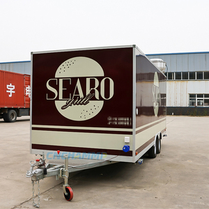 Chammp - Remolque <span class=keywords><strong>de</strong></span> Comida Rápida Móvil <span class=keywords><strong>de</strong></span> 5 m <span class=keywords><strong>de</strong></span> Longitud para Venta Ambulante, Camión <span class=keywords><strong>de</strong></span> Comida Personalizable - Product Image 3