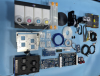 Nouveau kit de carte Hoson I3200 4H, kit de carte de conversion complet à quatre têtes I3200 pour la mise à niveau de l'imprimante numérique à jet d'encre DTF