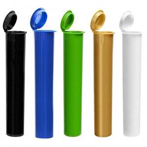 หลอดพลาสติกบรรจุภัณฑ์ใสทำจากพลาสติก PP มีฝาเกลียวปิดขวดพลาสติก - Product Image 1