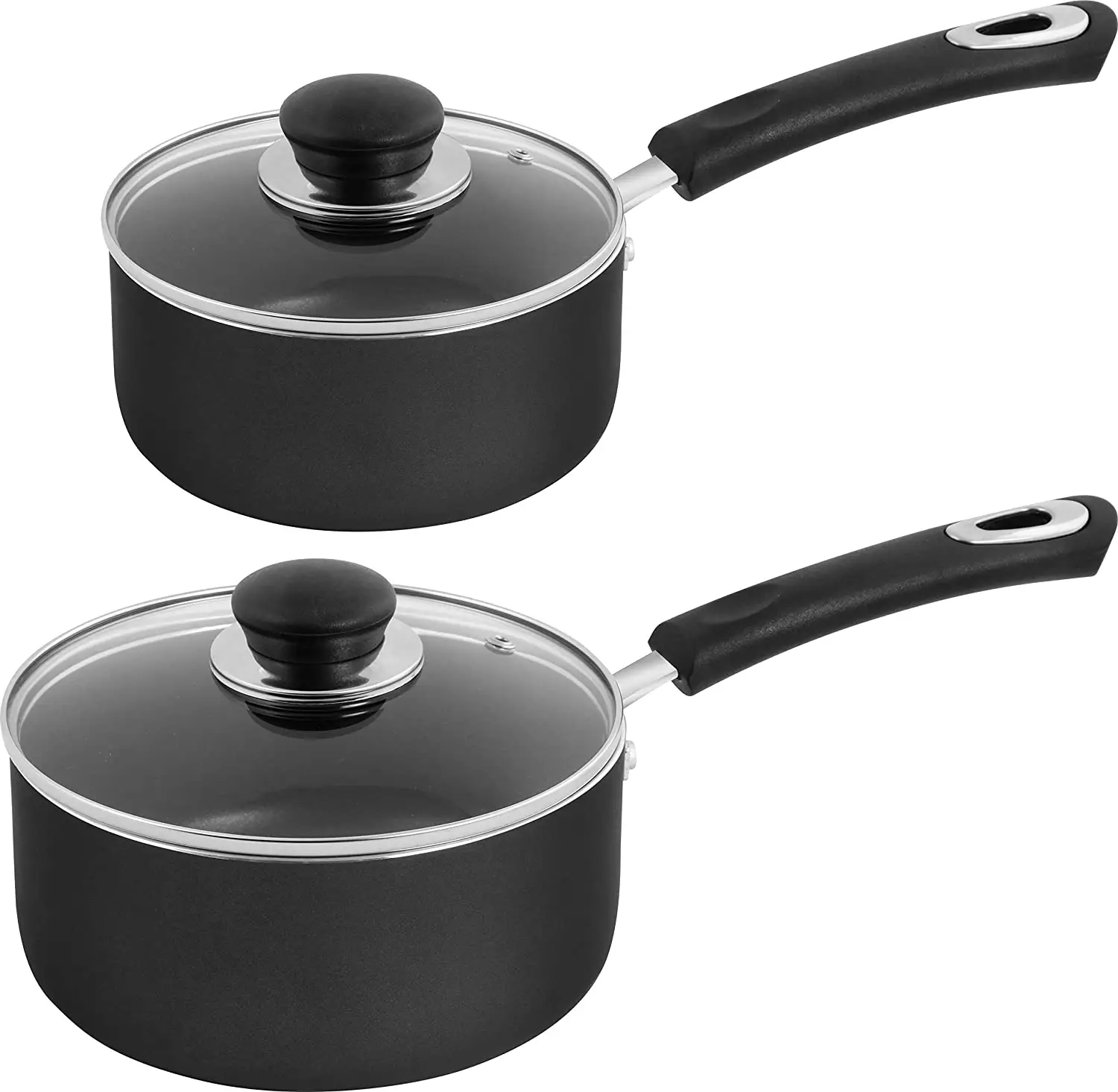 Không dính chảo Sauce Pan Set với nắp-đa năng chậu Set sử dụng cho nhà bếp hoặc nhà hàng